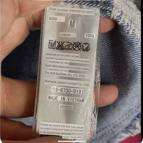 Azul by Moussy Chambray Snap Button Shirt Size Medium - Picture 8 of 10